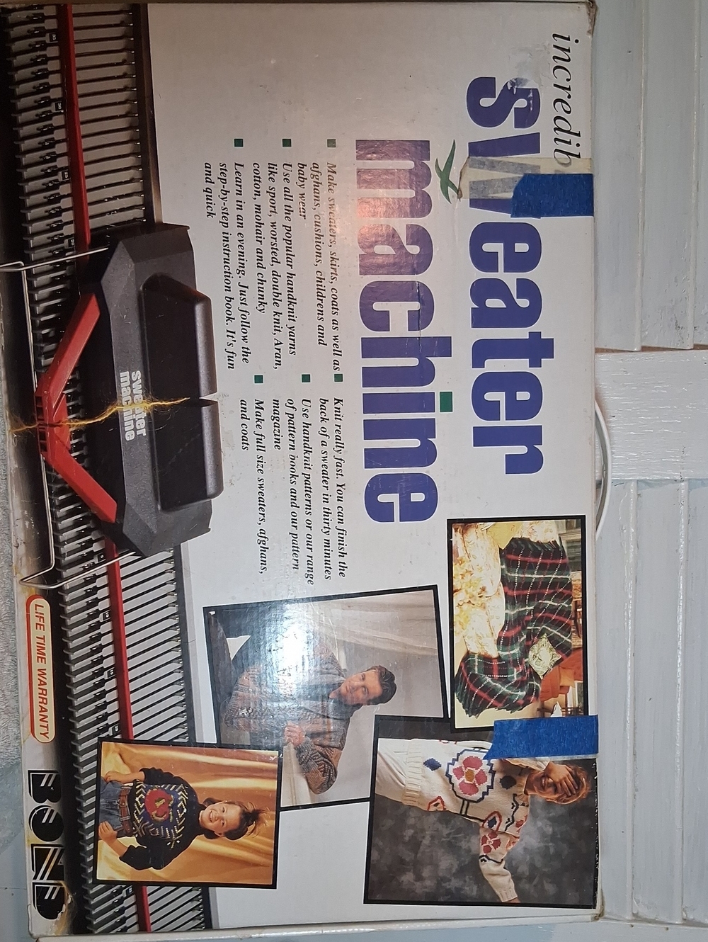 Vintage Incredible Sweater Machine